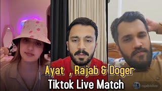 15 October 2024 | Tiktok Live Match  | Ayat vs Rajab & Man Doger | Funny moments 