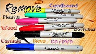 How To Remove Permanent Marker Easy Simple