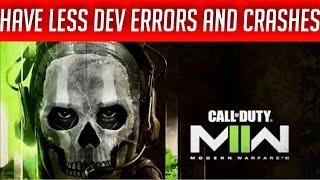 How to help Call of Duty Warzone 2 Dev errors and crashes!