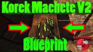 Dying Light : Korek Machete V2 Blueprint Location