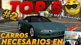 TOP 5 | AUTOS QUE DEBEN ESTAR EN CAR PARKING MULTIPLAYER PT.2  | TACO PADRE