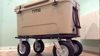 How to Make RTIC YETI Cooler Wheels Kit System EASY & CHEAP