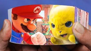 Mario vs. Pikachu Flipbook