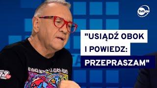 Jurek Owsiak odpowiada hejterowi, który groził mu śmiercią @TVN24