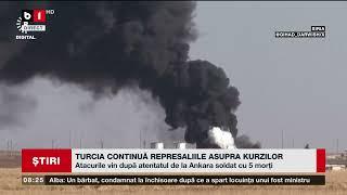 TURCIA CONTINUĂ REPRESALIILE ASUPRA KURZILOR_Știri B1TV_26 oct. 2024