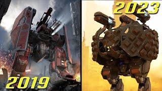  EVOLUTION of TITANS in War Robots #warrobots #shorts #warrobot