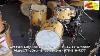 Gretsch Catalina Club 18.12.14 w/ Snare - The Drum Shop North Shore