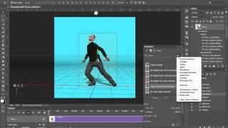 Integración de animaciones de Adobe Fuse en Photoshop CC