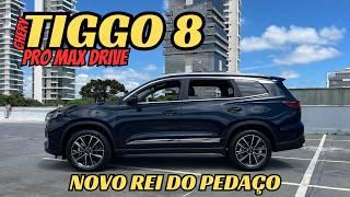 Tiggo 8 PRO MAX DRIVE: Tecnologia e Conforto INIGUALÁVEL