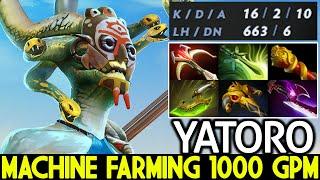 YATORO [Medusa] Machine Farming 1000 GPM with Forgotten Hero Dota 2