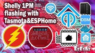 42 Flashing Shelly 1PM with Tasmota and ESPHome via OTA (over the air, without wiring)