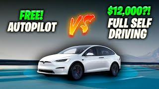 Tesla Autopilot vs Full Self Driving in 2022 | What's the Difference? | Is FSD Worth $12,000?!