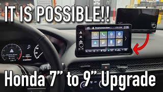 HONDA 7 INCH TO 9 INCH SCREEN UPGRADE - HOW TO - XM, HD Radio Wireless Android Auto & Apple Carplay