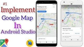 #1 Google Map Tutorial: How to Implement Google Map in Android Studio