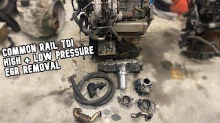 CR TDI EGR Removal *For informational/diagnostic use only*