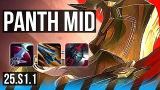 PANTHEON vs AZIR (MID) | 9/2/7 | NA Challenger | 25.S1.1