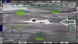 Russian Mi-28N helicopter "Night hunter" attack missiles to terrorists in Syria