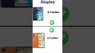 Samsung Galaxy M55 5G vs Samsung Galaxy F55 5G | Konsa phone lena chahiye | Full comperijon in short