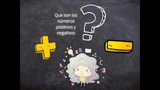 Cantidades positivas y negativas