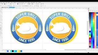 КАК СДЕЛАТЬ ЛОГОТИП в CorelDRAW