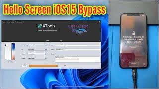 iPhone x iCloud Activation Hello Screen Bypass iOS15 Windows Tool