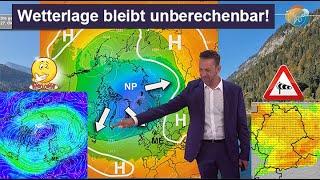 Wetterlage bleibt unberechenbar. Polarwirbel & Sibirien-Hoch. Wettervorhersage 12.-20.10.2024.