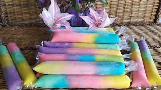 UNICORN ICE CANDY | BEAT THE SUMMER WITH THIS SUPER EASY RECIPE |MUST TRY