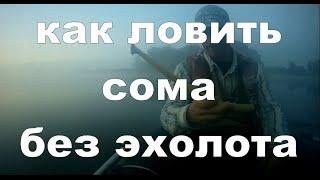 КАК ЛОВИТЬ СОМА БЕЗ ЭХОЛОТА #рыбалка #сом #квок