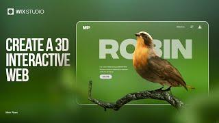 Create a 3D interactive website with Wix Studio