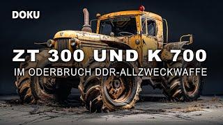 ZT 300 und K 700 im Oderbruch DDR-Allzweckwaffe (DDR-Allzweckwaffe,TRAKTOREN, Brandenburg)