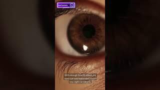 Human eye mind blowing facts