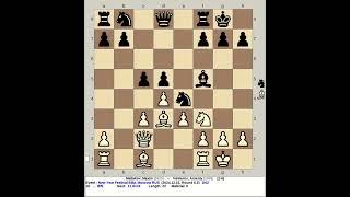 Matlakov, Maxim vs Nesterov, Arseniy | New Year Festival Blitz Chess, Moscow Russia 2024