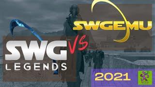 SWGEmu VS Legends - Star Wars Galaxies MMO In 2021