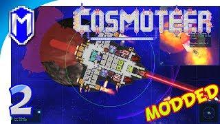 Cosmoteer - Ship Upgrades, More Speed And Missiles - Let's Play Cosmoteer Abh Mod Gameplay Ep 2