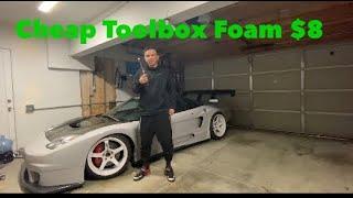 Toolbox shadow foam cheap