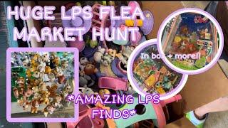 *HUGE* Lps flea market hunt! | + haul | found new in box pets, accessories & much more!￼