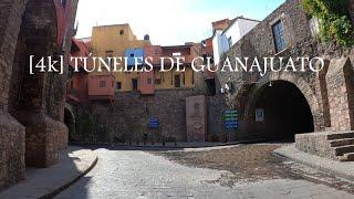 [4K] Túneles y calles de Guanajuato - Paseo virtual