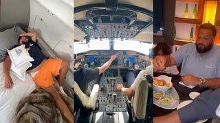 Private Jet ️ DJ Khaled - Family Trip || Almighty ️ ( Top Life )