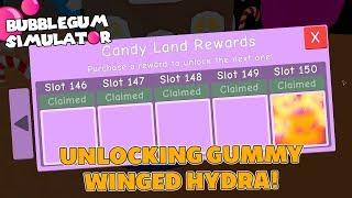 UNLOCKING THE TIER 150 CANDY LAND PET! - Bubble Gum Simulator