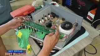 AMPLIFIER: Walang sounds ang right channel. | DIRT MECHANIC