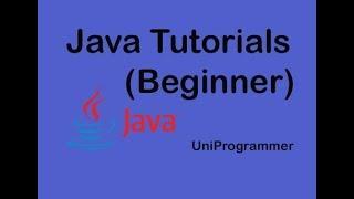 Java Programming Tutorial - 1 - Installing Eclipse Neon and JDK