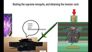 Beating the "supreme mosquito" and obtaining the "investor" card! | BlockTales