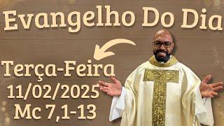 EVANGELHO DO DIA –11/02/2025 - HOMILIA DIÁRIA – LITURGIA DE HOJE - EVANGELHO DE HOJE -PADRE GUSTAVO