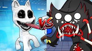 БЕЛЫЙ МУЛЬТЯШНЫЙ КОТ ПРОТИВ КИЛЛИ ВИЛЛИ В МАЙНКРАФТ WHITE CARTOON CAT VS KILLY WILLY MINECRAFT SCP