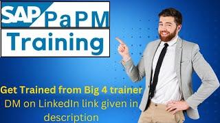 SAP PaPM Training and overview