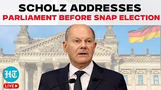 Olaf Scholz Live: Scholz Addresses Parliament ahead of Snap Election | Germany | World News | Berlin