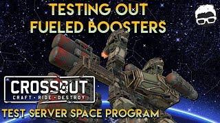 Crossout in Space    Test Server New Boost Mechanics For Real This Time