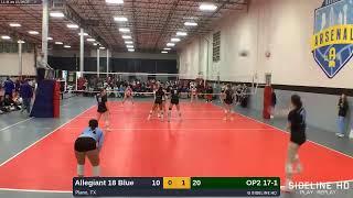 OP2 17-1 vs. Allegiant 18 Blue (2025.03.09)