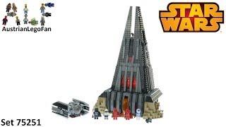 Lego Star Wars 75251 Darth Vader´s Castle - Lego Speed Build Review