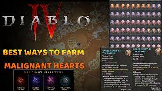 Diablo 4 Best Malignant Heart Farms - Fast and Easy Wrathful hearts